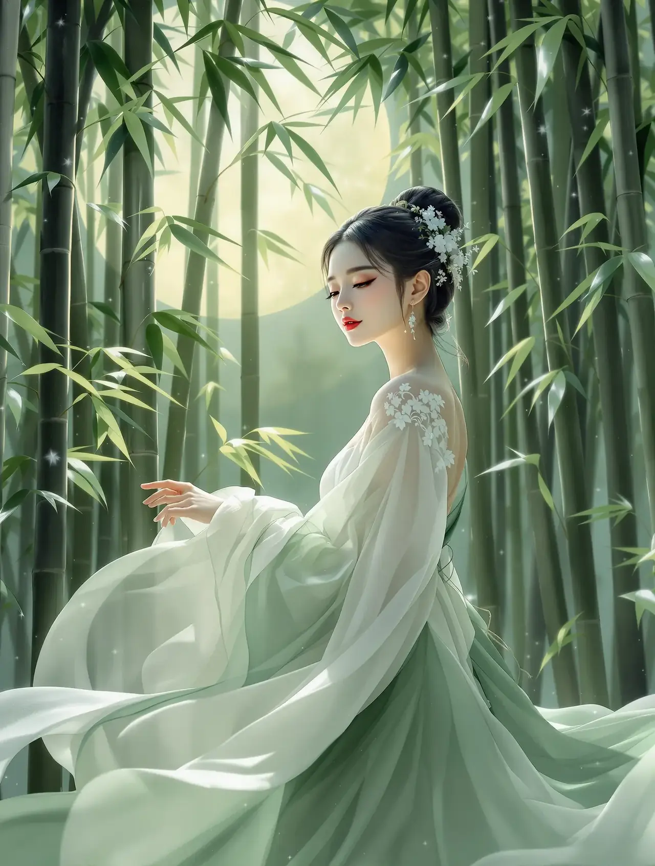 海棠光影精选《月下花间》 - 东方奇幻